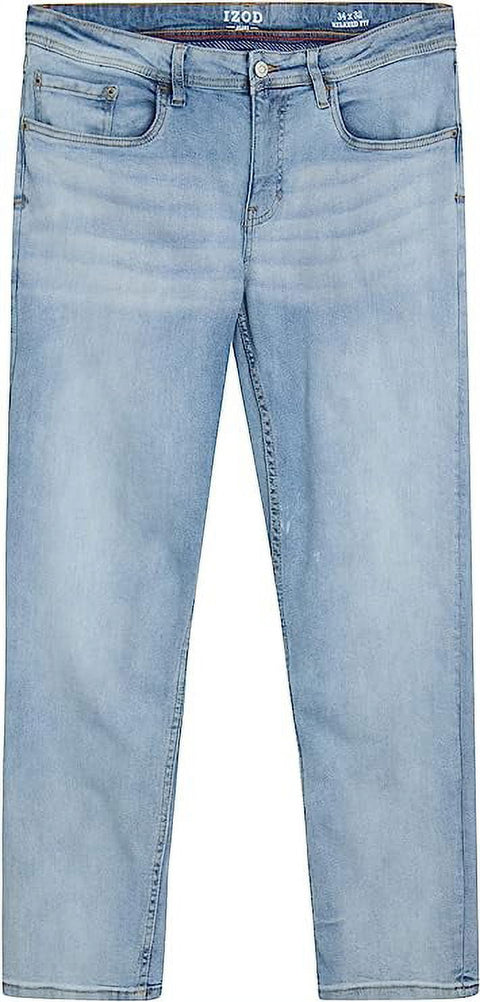 IZOD Men's Worn Blue Slim Fit Jeans | IZOD In Lebanon
