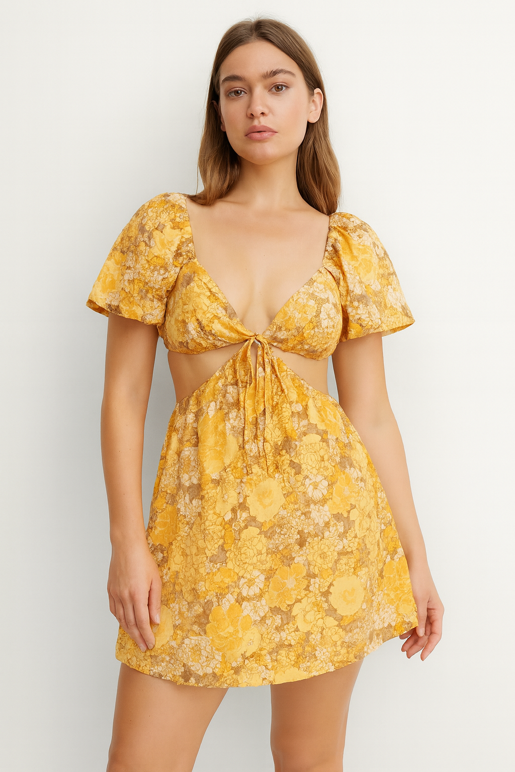 Forever 21 Women's Multicolor Cut Out Dress | Forever 21 In Lebanon