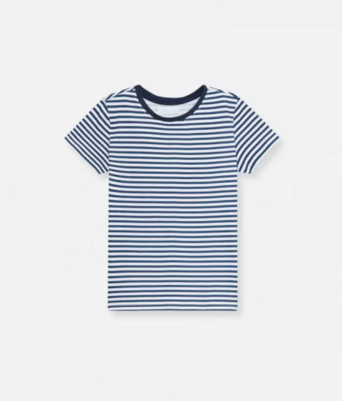 Epic Thread Girl's Navy Striped T-Shirt | Epic Thread  In Lebanon
