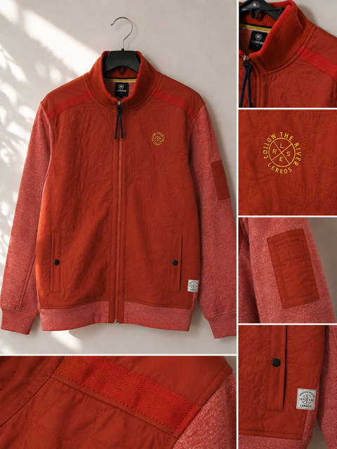 Lerros Men's Brick Zippered Jacket | Lerros In Lebanon