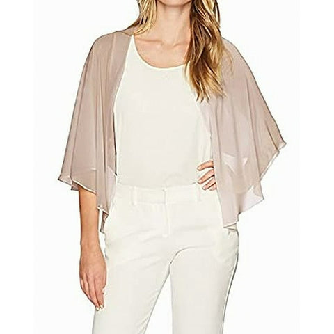 Alex Evenings Women's Beige Chiffon Cover Up | Alex Evenings In Lebanon