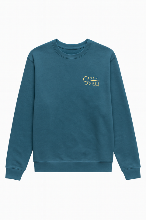 Wrangler Men's Petrol Crew Neck Long Sleeve Sweatshirt | Wrangler In Lebanon
