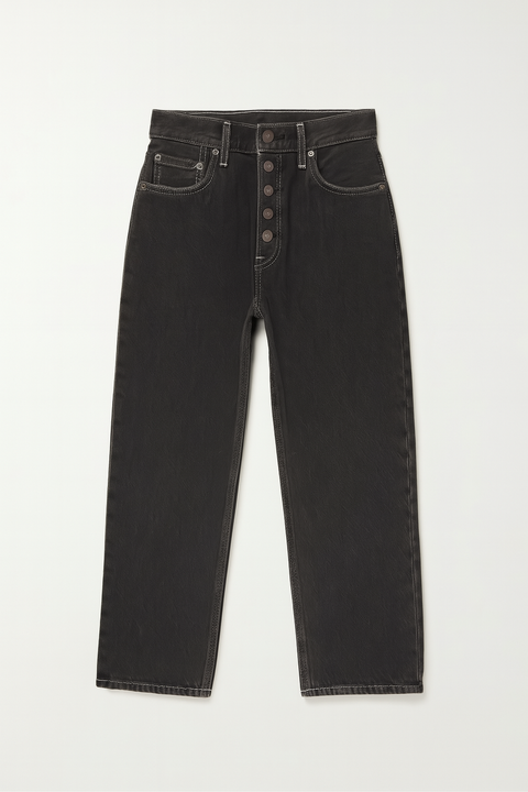 Levi's Women's Washed Black Ultra-High Rise Ribcage Straight Jeans  |Levi's In Lebanon