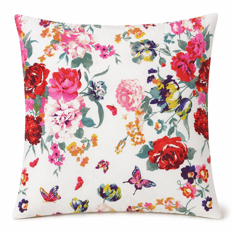 SD Multicolor Floral Pillow Case 60x60cm | SD In Lebanon