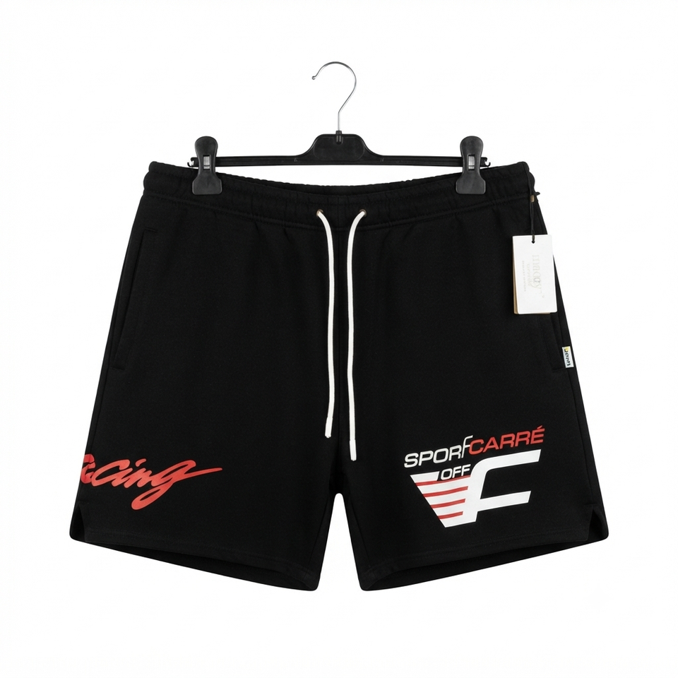 Carre Men's Black Volle Sweat Shorts