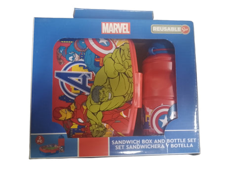 Marvel Bottle and Lunch Set AD-281 | Marvel In Lebanon