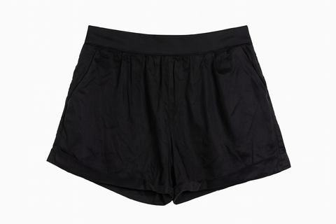Forever 21 Women's Black 2 Pocket Ruffle Short |Forever 21 In Lebanon