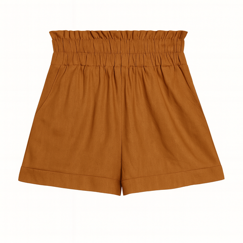 Forever 21 Women's Brown High Rise Short | Forever 21 In Lebanon