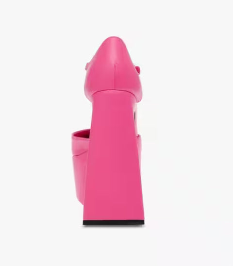 Steve Madden Women's Hot Pink Synthetic Secretz Sandal | Steve Madden In Lebanon