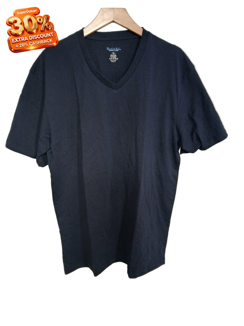 Black Ice Men's Navy V Neck T-Shirt |Black Ice In Lebanon