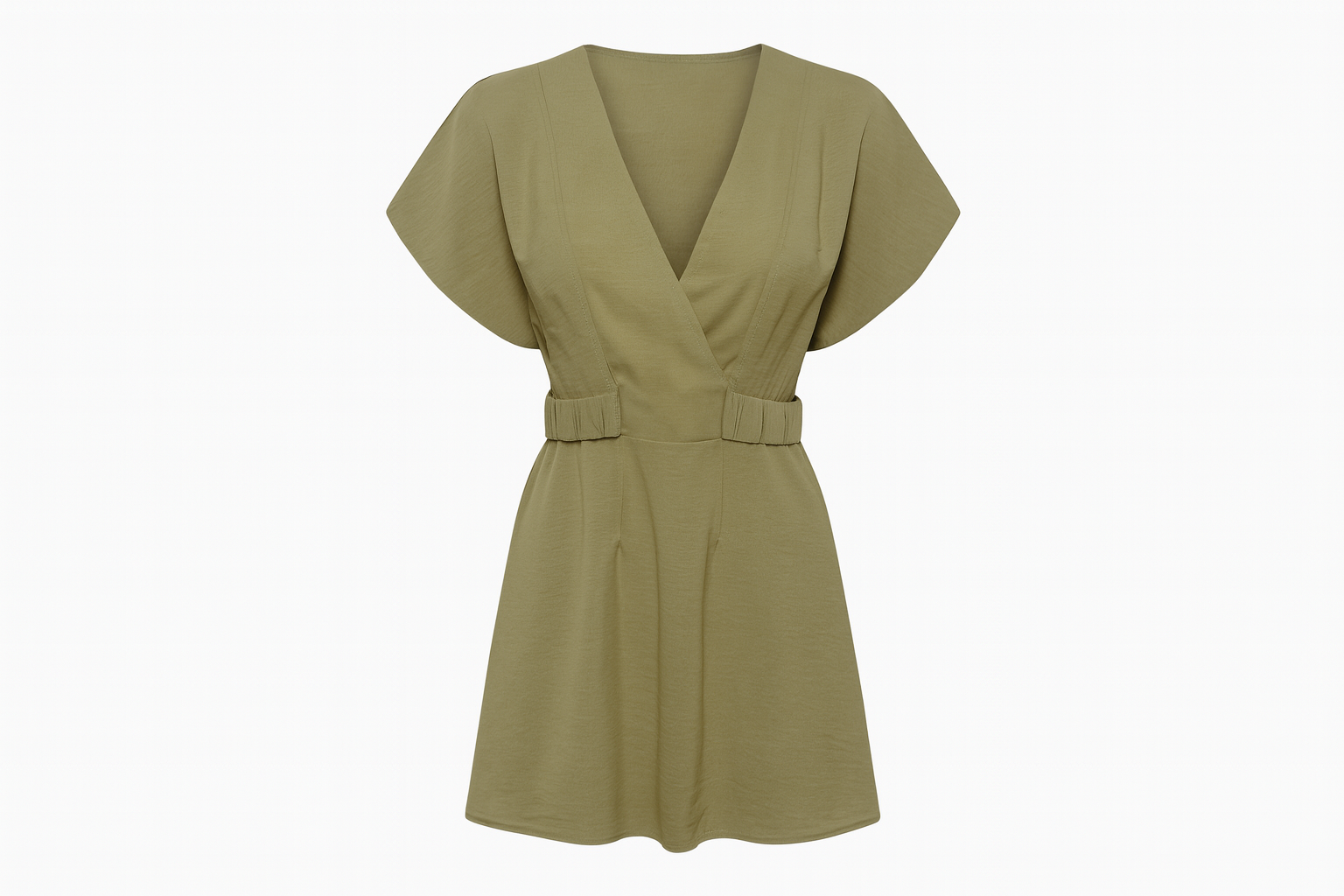 Asos Design Women's Khaki Dress ANF824