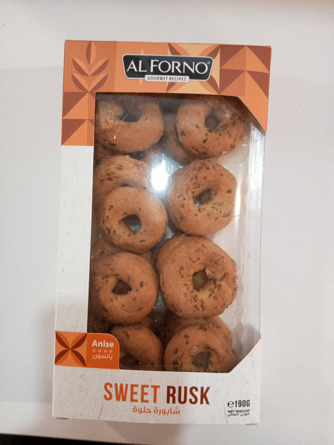 Al Forno Sweet Rusk Molasses Anise Cookies 190g | Al Forno In Lebanon