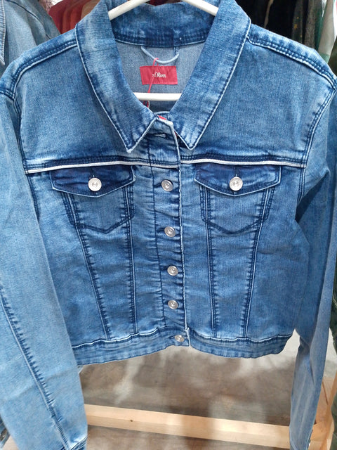 S.Oliver Girl's Blue Denim Jacket |S.Olive in Lebanon