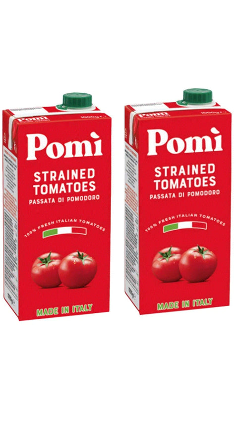Pomi Strained Tomatoes 1000g x2 (20% Off) | Pomi In Lebanon