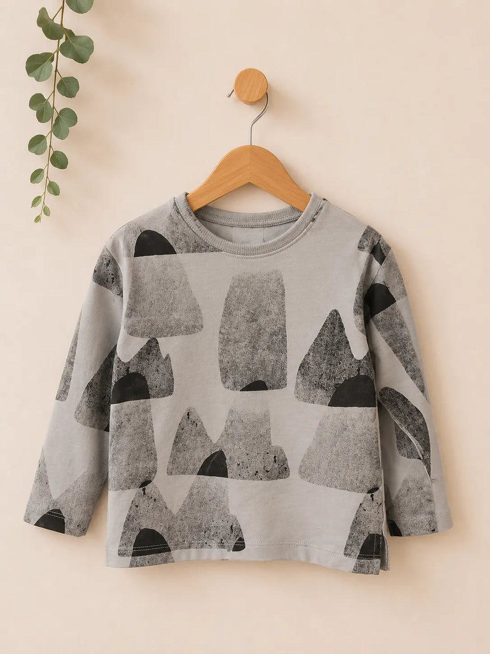 Zara Baby Boy's Multi-Gray Long Sleeve Blouse | Zara In Lebanon