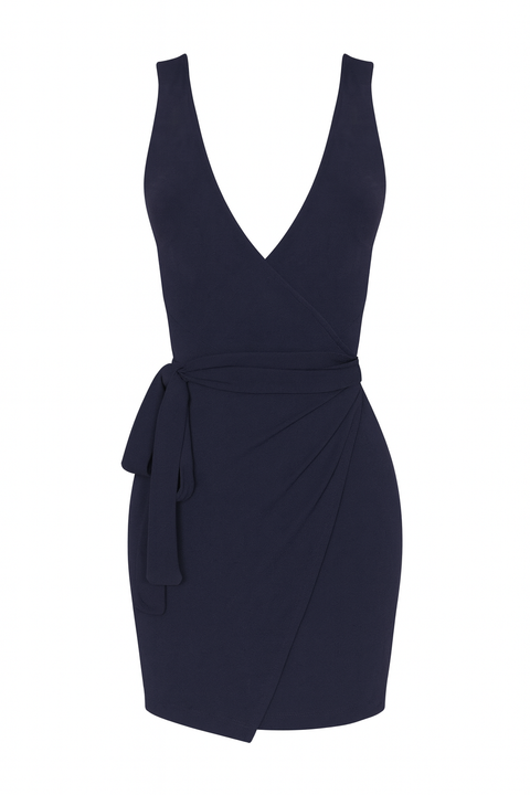 Forever 21 Women's Navy Shimmery Sleeveless Dress |Forever 21 In Lebanon