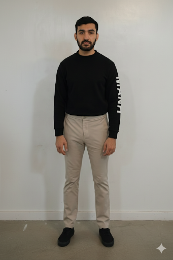 Only & Sons Men's Beige Onsclark Slim Fit Chino Trousers | Only & Sons In Lebanon