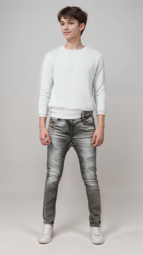 S.Oliver Boy's Grey Slim Jeans |S.Oliver in Lebanon