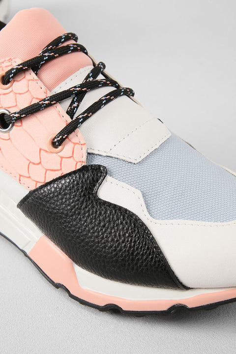 Steve Madden Women's Blue & Pink Cliff Sneaker | Steve Madden In Lebanon