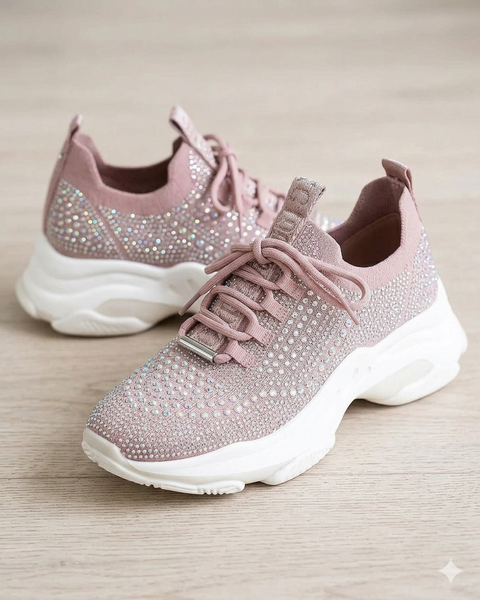 Steve Madden Women's Blush Makie Sneakers | Steve Madden In Lebanon
