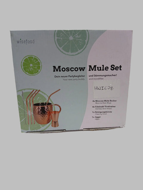 Wise Food Copper Moscow Mule Mugs Set | Wise Food  In Lebanon