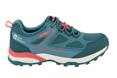 Jack Wolfskin Girl's Green MTN Hiker Shield Low K Sneakers |Jack Wolfskin in Lebanon