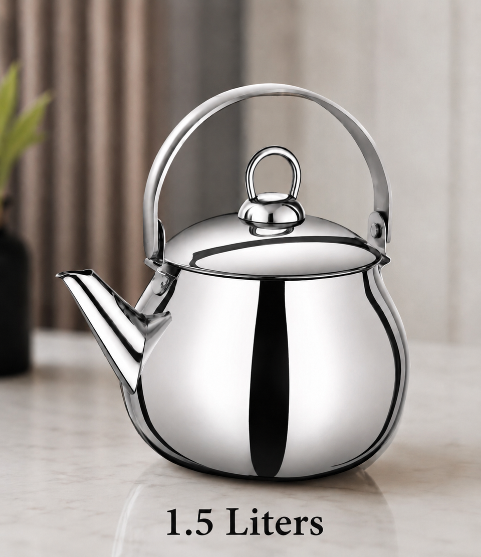 Casa Bella Houseware Stainless Steel Kettle 1.5L | Casa Bella In Lebanon