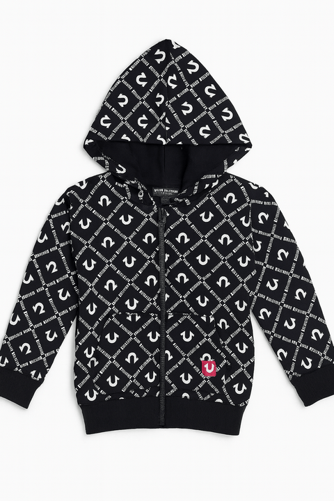 True Religion Boy's Black Printed Pajama Set 2pcs| True Religion In Lebanon