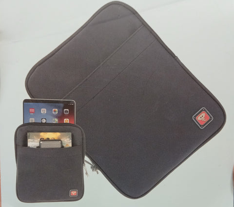 Elephant Black Nylon Tablet Case 25.5 x 20.5 cm  | Elephant In Lebanon