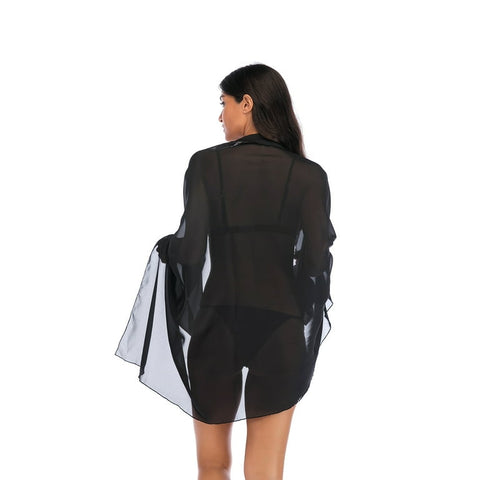 Forever 21 Women's Black Swim Cover Up | Forever 21 In Lebanon