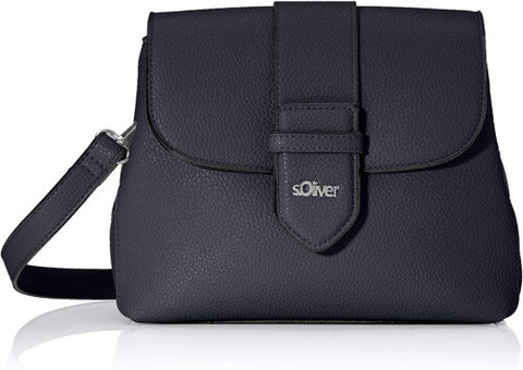 S.Oliver Women's Black Leather Cross Body Bag | S.Oliver In Lebanon