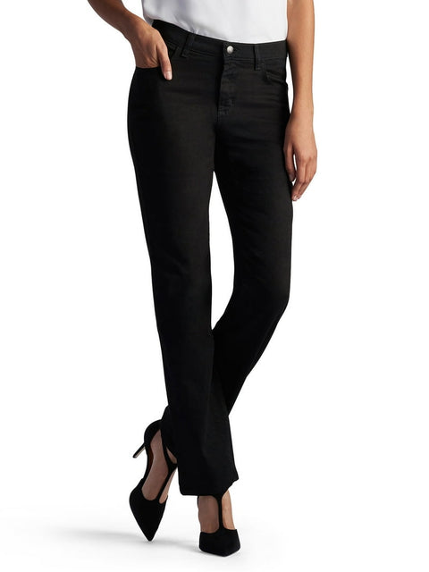 Lee X-Line Women's Black Straight Leg Stretch Jeans | Lee In Lebanon