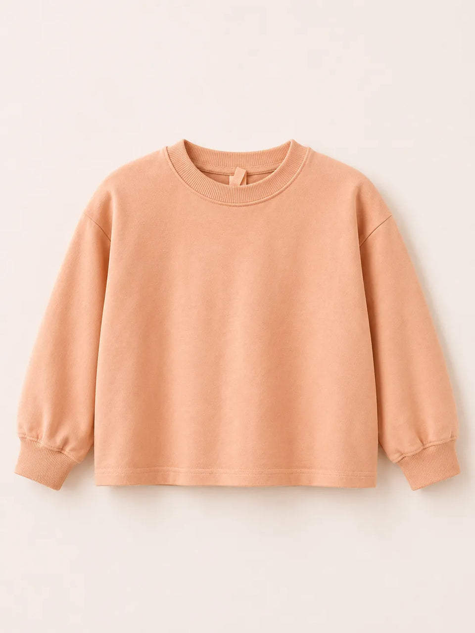 Zara Girl's Peach Plain Sweatshirt | Zara In Lebanon