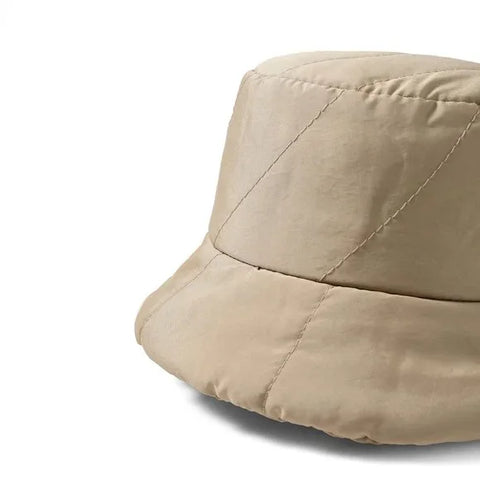 Forever 21 Women's Khaki Puff Bucket Hat | Forever 21 In Lebanon