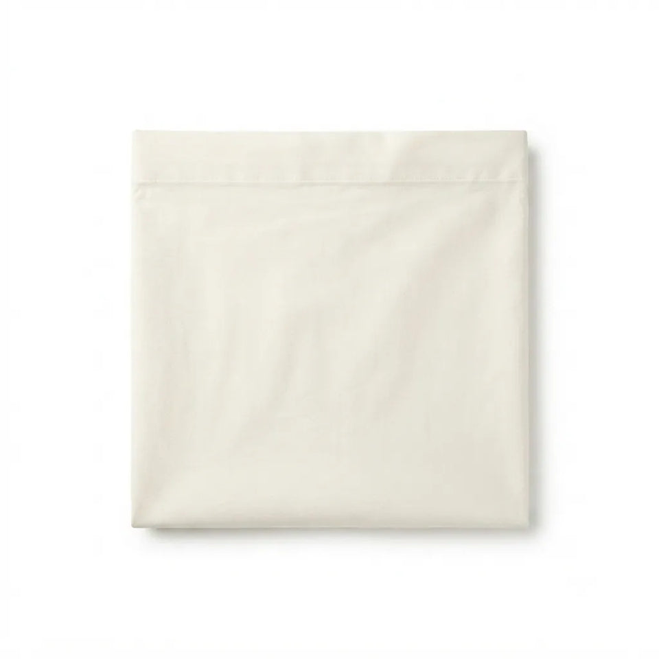 Selenia Off White Premium Solid Cotton Bedsheet 150x270 cm|Selenia In Lebanon
