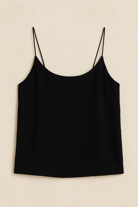 Mango Women's Black Round Neck Sleeveless Blouse | Mango In Lebanon