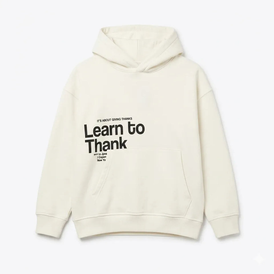 Zara Girl's White Learn To Think Graphic Hoodie|Zara in Lebanon