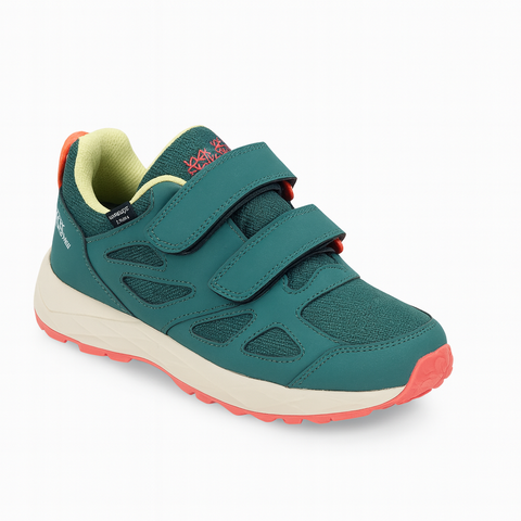 Jack Wolfskin Girl's Green Woodland 2 Texapore Low VC K Sneakers |Jack Wolfskin in Lebanon
