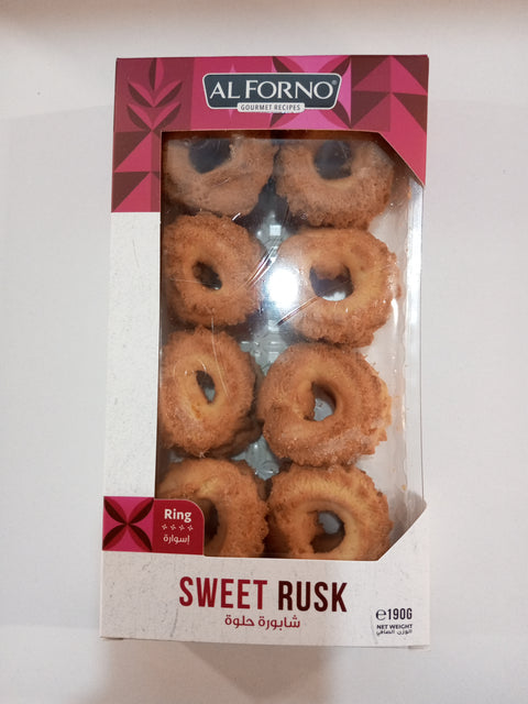 Al Forno Sweet Rusk Ring Cookies 190g | Al Forno In Lebanon