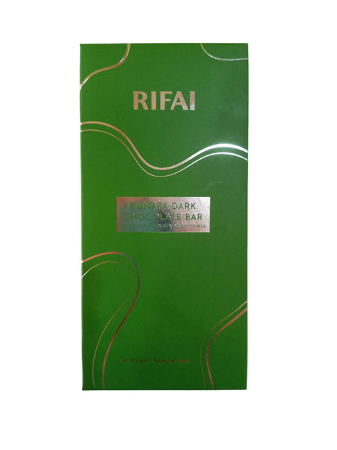 Rifai Kunafa Dark Chocolate Bar 190g | Rifai In Lebanon