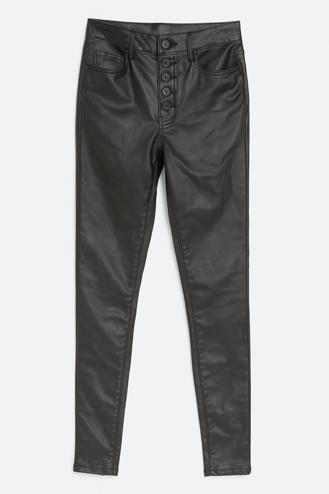 Almost Famous Women's Black Super High Rise Skinny Pant |Almost Famous In Lebanon