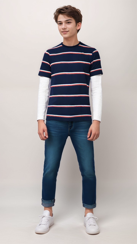 S.Oliver Boy's Multicolor Long-Sleeve Blouse |S.Oliver in Lebanon