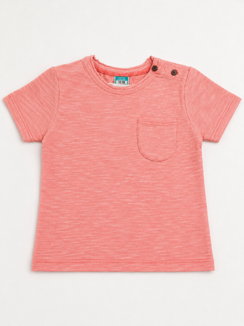 Top Top By Charanga Baby Boy's Coral T-Shirt | Top Top In Lebanon