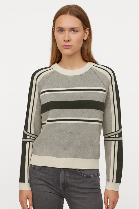 LeGer Women's Multicolor Long-Sleeve Sweatshirt | LeGer in Lebanon