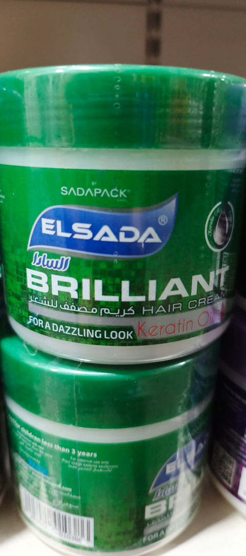 Elsada Brilliant Coconut Oil Hair Cream 250ml
