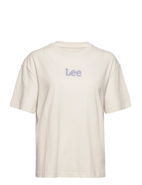 Lee Women's Light Beige Essential Graphic T-Shirt | Lee In Lebanon