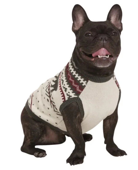 Lands End Dog's Multicolor Crew Neck Sweatshirt |Lands End In Lebanon