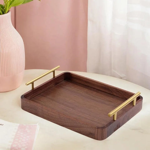 Hinox Small Bamboo Serving Tray 22x20cm DM-47 | Hinox In Lebanon