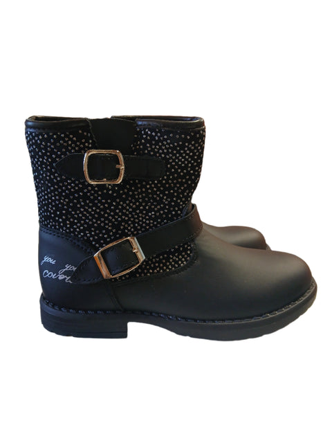You Young Coveri Girl's Black Ankled Boots | You Young Coveri In Lebanon