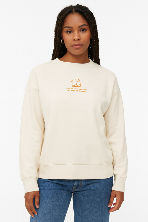 Lee Women's Beige Long-Sleeve Sweatshirt | Lee in Lebanon